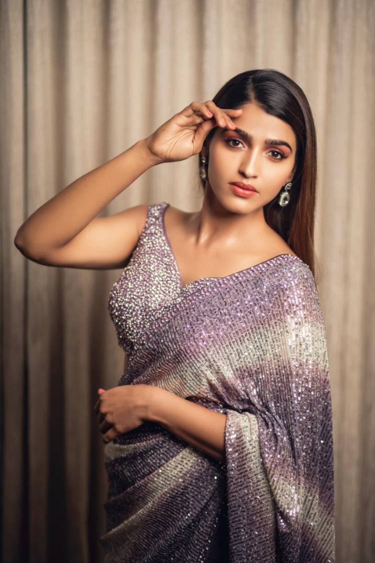 Dazzling Beauty SaiDhanshika in Elegant Poses