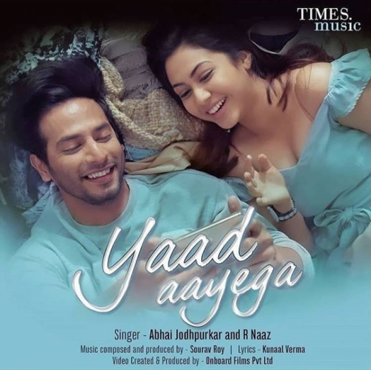 Bollywood’s new crooning queen R. Naaz releases a new song “Yaad Aayega” 