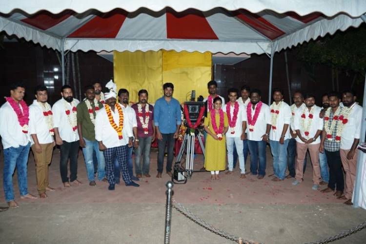 பிளாக் ஷீப் தயாரிக்கும் முதல் படத்தின் பூஜையும் படப்பிடிப்பும் இன்று நடைபெற்றது