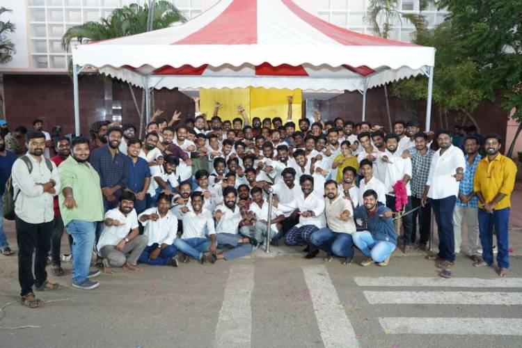 பிளாக் ஷீப் தயாரிக்கும் முதல் படத்தின் பூஜையும் படப்பிடிப்பும் இன்று நடைபெற்றது