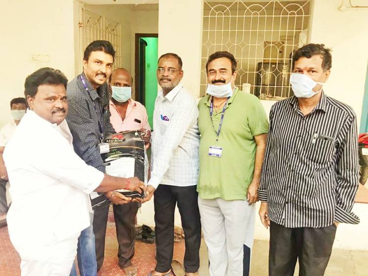 கொரோனா தடை காலத்தில் சினிமா பத்திரிகையாளர் சங்கத்திற்கு கொடுத்து உதவும் நல் உள்ளங்கள் !
