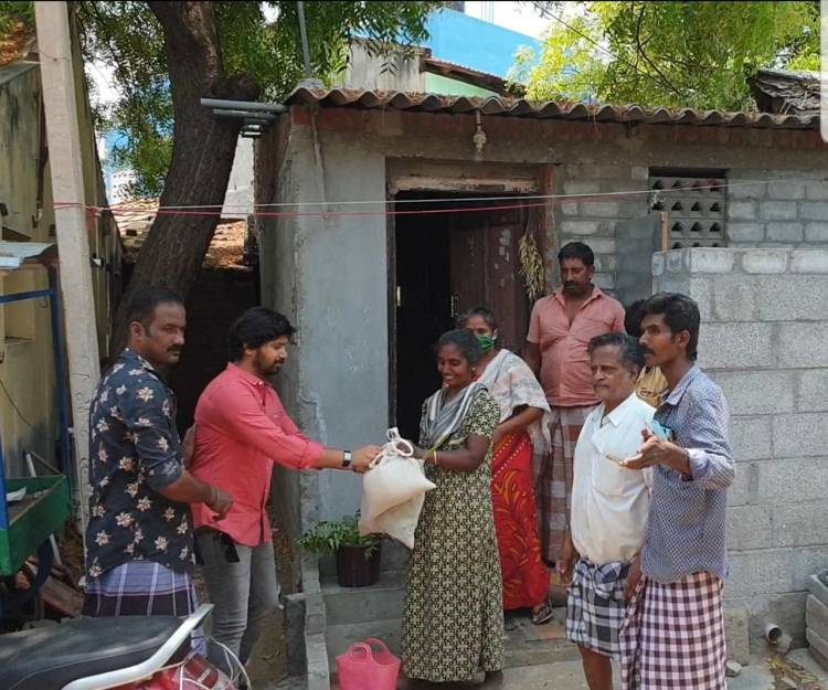 தன்னை சுற்றியுள்ளவர்களுக்கு உதவிய மாயநதி நடிகர் அபி சரவணன்!