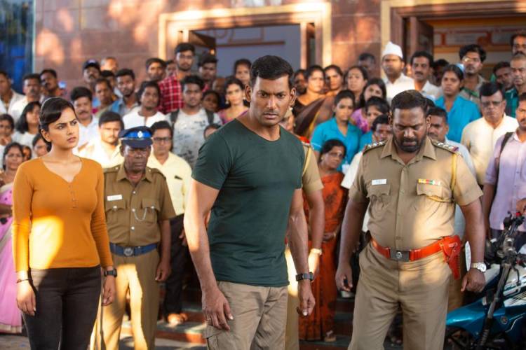 விஷால் நடிக்கும் 'சக்ரா' படத்தின் விரைவில் டீஸர் ! 