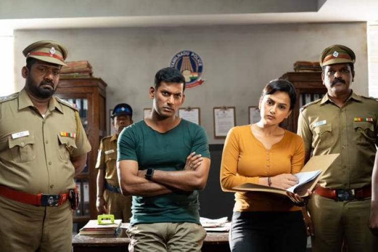விஷால் நடிக்கும் 'சக்ரா' படத்தின் விரைவில் டீஸர் ! 