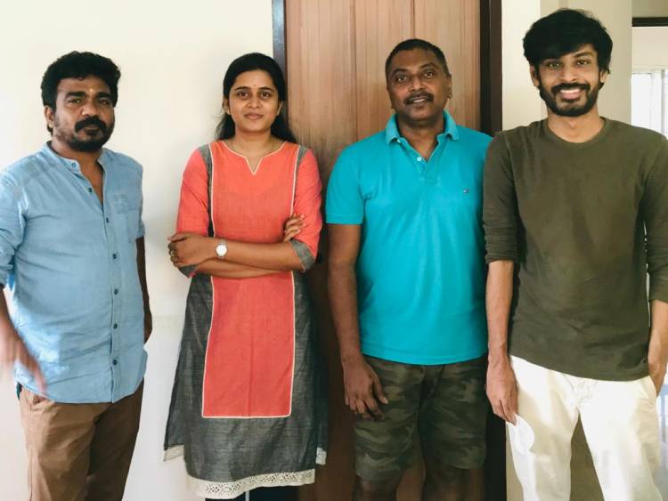 அசோக் செல்வன், நிஹாரிகா நடிப்பில் கெனன்யா ஃப்லிம்ஸ் நிறுவனத்தின்  7 வது தயாரிப்பாக உருவாகும் புதிய படம் ! 