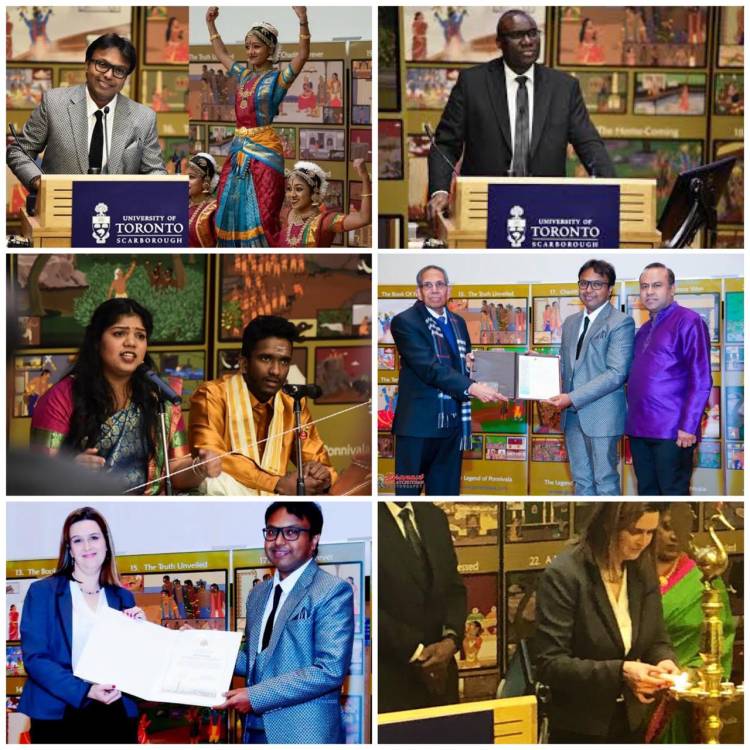 டொராண்டோ தமிழ் இருக்கைக்கு தூதுவரான இசையமைப்பாளர் டி.இமான்