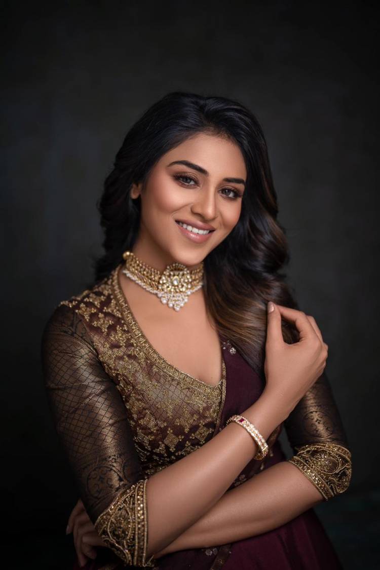 The calm and beautiful Actress Indhuja