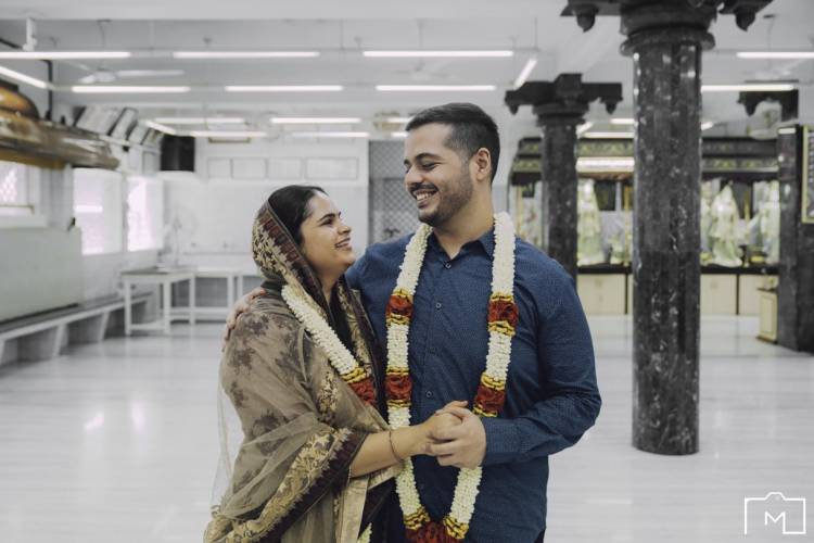 Actor Mohan Raman daughter  Actress Vidyullekha gets engaged to Mr.Sanjay Watwani