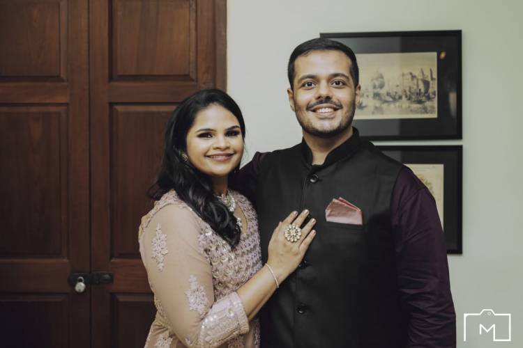 Actor Mohan Raman daughter  Actress Vidyullekha gets engaged to Mr.Sanjay Watwani