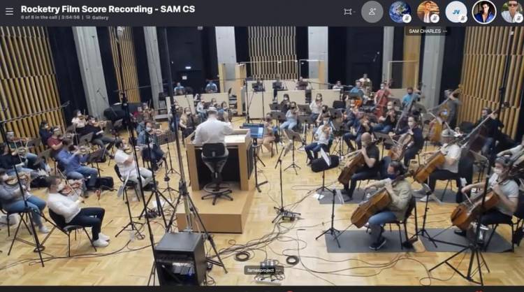 SamCSmusic has done a 100-piece MacedonianSymphonicOrchestra score for Rocketrythefilm BGM