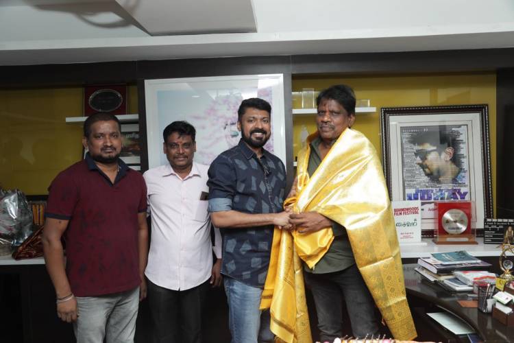 ரெட் ஜெயன்ட் மூவீஸ் திரு.M. செண்பகமூர்த்தி அவர்கள் தனது பிறந்த நாளை இன்று கொண்டாடினார்.