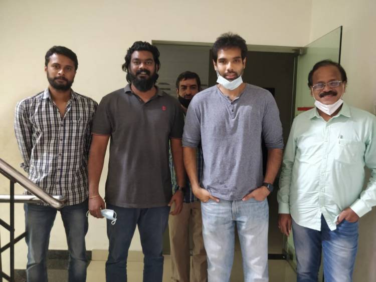 #Kabadadaari dubbing got completed today with @Sibi_Sathyaraj .