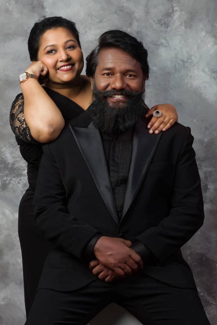 The Happening Reality,lovable & Graceful Couple #GraceKarunaas & #Karunaas in New Makeover 