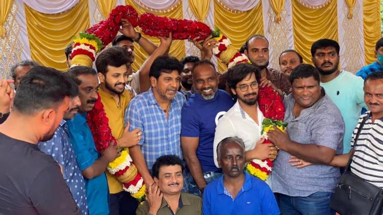 கன்னட சூப்பர்ஸ்டார் சிவராஜ்குமார் ஜோடியாக  அஞ்சலி.  இயக்குநர் விஜய் மில்டன் இயக்கும் படம் இன்று பூஜை. 