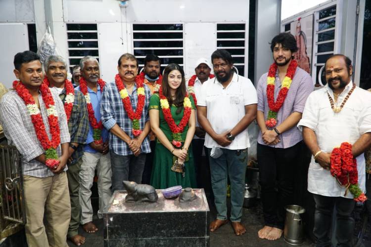 காவ்யா எண்டர்டெயின்மெண்ட் நிறுவன  தயாரிப்பில் பார்த்திபன் ராதாகிருஷ்ணன், கௌதம் கார்த்திக் இணைந்து நடிக்கும் “புரடக்‌ஷன் நம்பர் 2” கோலாகல துவக்கம் ! 
