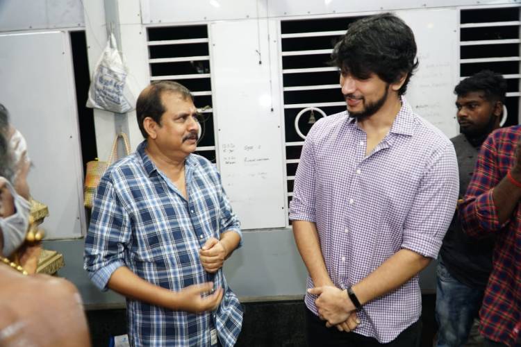 காவ்யா எண்டர்டெயின்மெண்ட் நிறுவன  தயாரிப்பில் பார்த்திபன் ராதாகிருஷ்ணன், கௌதம் கார்த்திக் இணைந்து நடிக்கும் “புரடக்‌ஷன் நம்பர் 2” கோலாகல துவக்கம் ! 