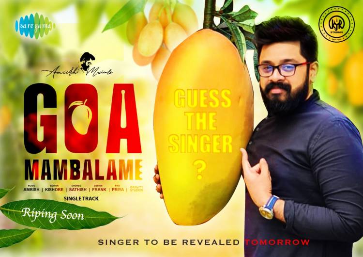 #KJRStudios & @saregamasouth Proudly Presents #GoaMambalame