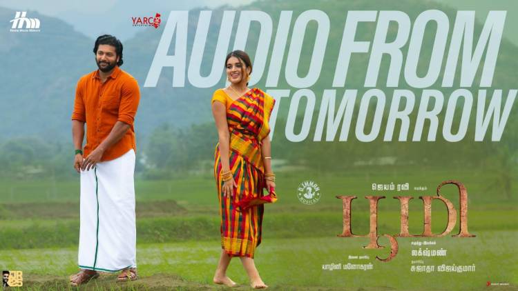 Get Ready to Tap your foot with  @actor_jayamravi’s #Bhoomi Album from Tomorrow! 