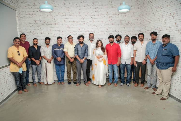 Sathya Jyothi Films’s next film titled Anbarivu starring Hip Hop Aadhi, Directed by Aswin Raam begins today!