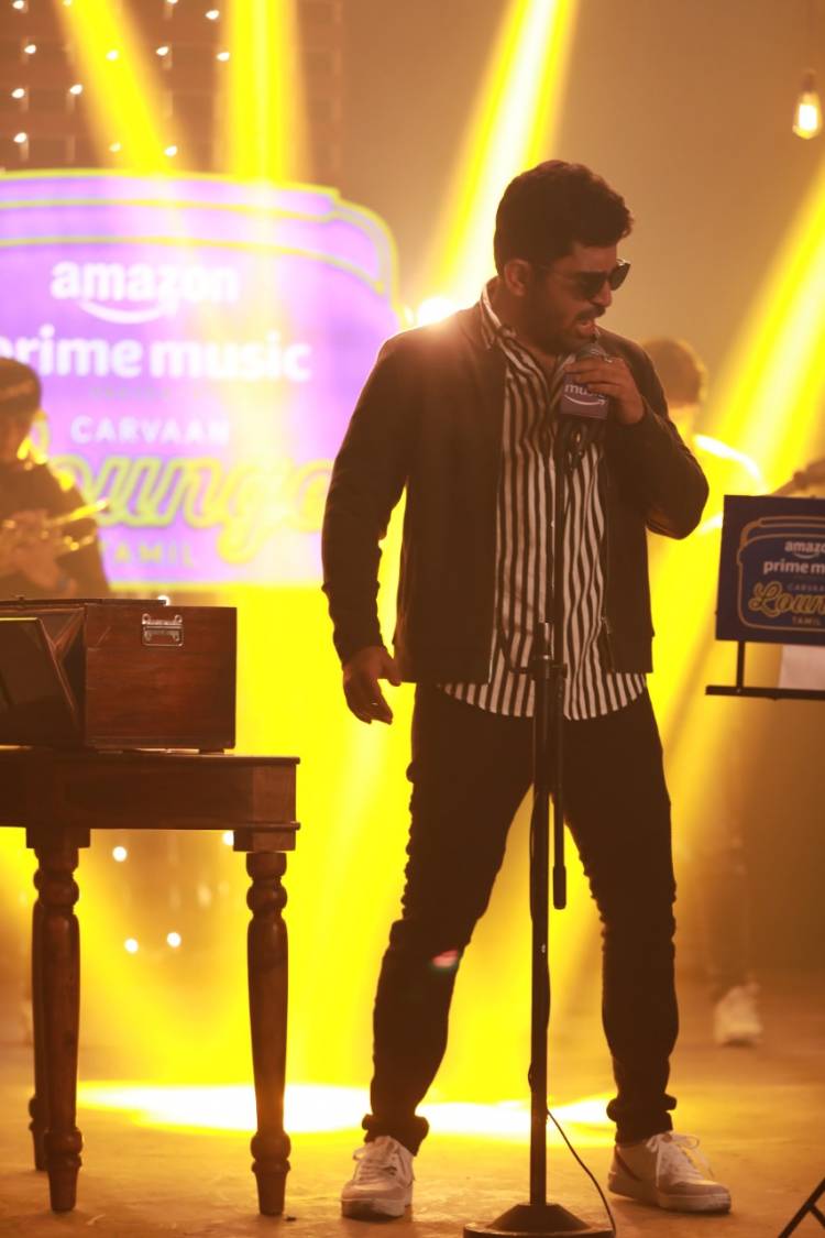 @SaregamaSouth in partnership with @AmazonMusicIn presents #CarvaanLoungeTamil.