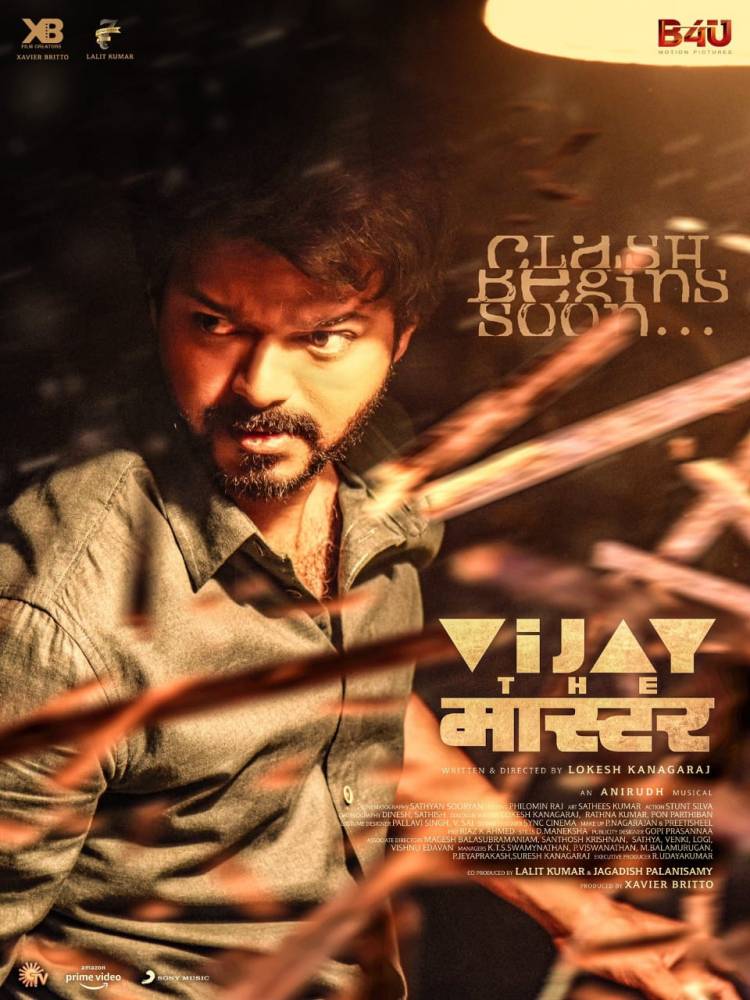 #VijayTheMaster - #MasterInHindi in association with @B4UMotionPics