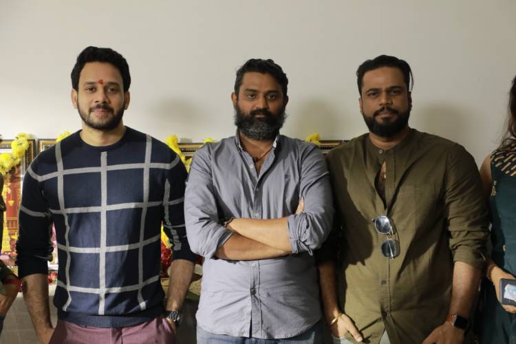 #YakkaiThiri Shoot Kick Started Today with Pooja  Staring @bharathhere #SonakshiSinghRawat @jan_iyer