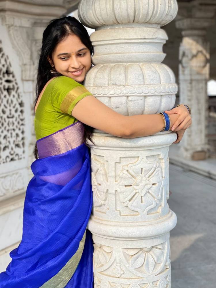 Adorable Actress #SriDivya who has captured Millions Of Hearts As #LathaPandi Wishes Everyone A Happy Pongal!!