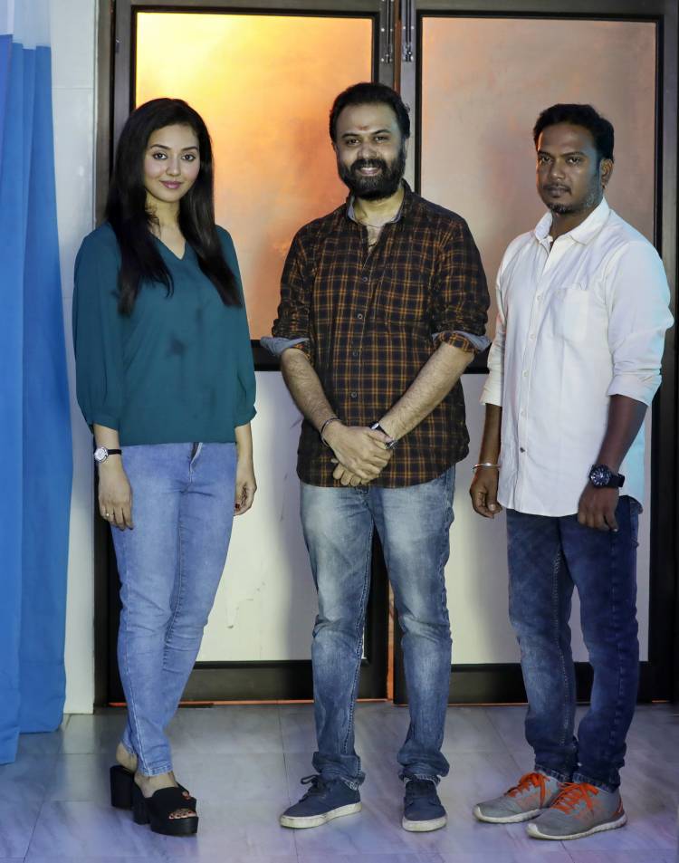 Debut director Abin is all set to direct a feature film with the Big Boss title winner Aari Arujunan