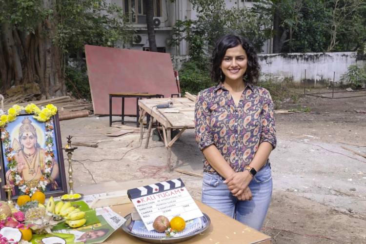Kaliyugam shooting begins in grand sets with traditional pooja