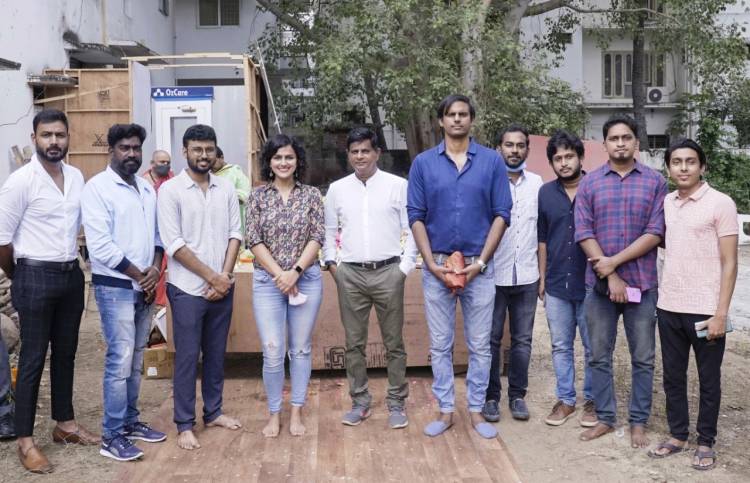 Kaliyugam shooting begins in grand sets with traditional pooja