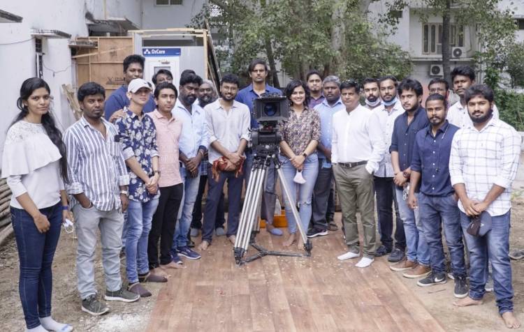 Kaliyugam shooting begins in grand sets with traditional pooja