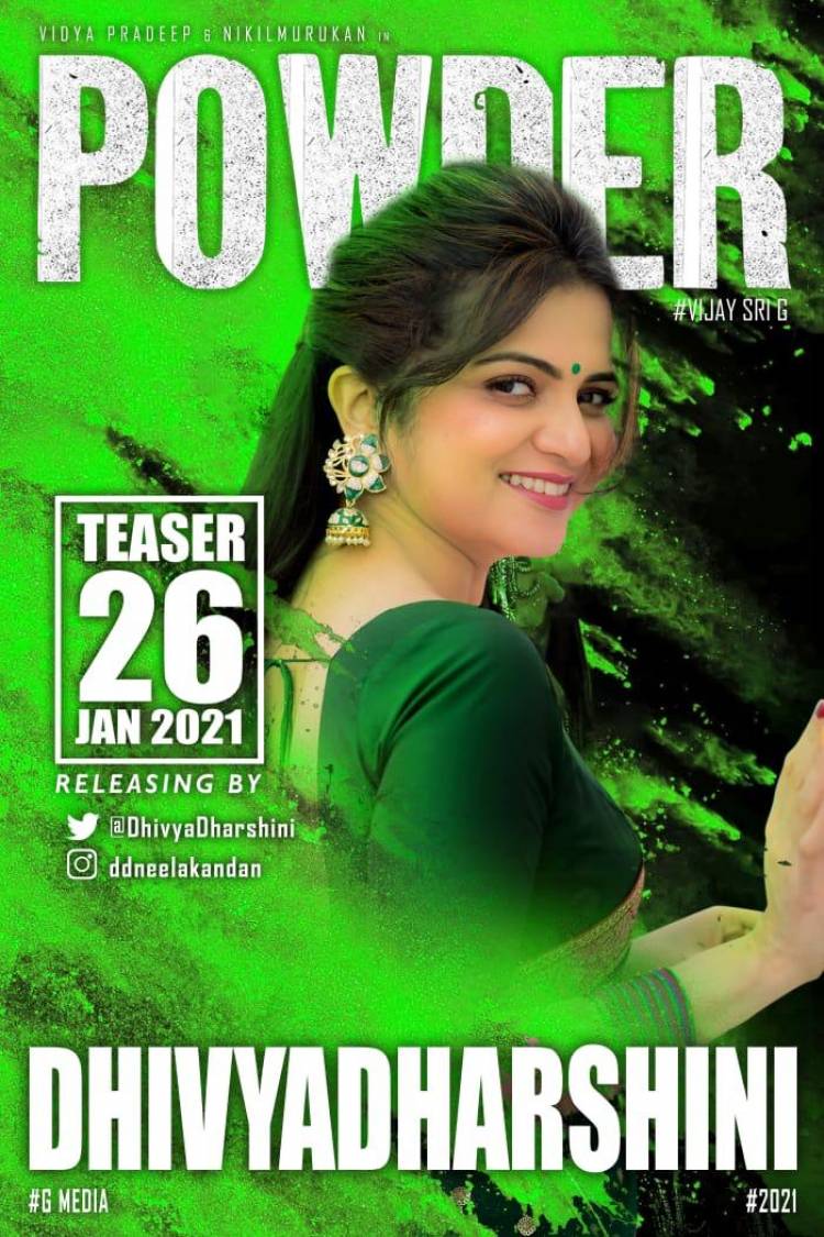 The Powerful Alphabet which gives more Solid Value when it repeats #DD @DhivyaDharshini releases