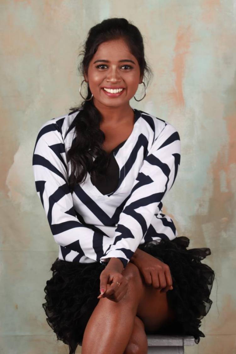 Western outfit pics of @SaranyaRavicha7 #saranyaravichandran