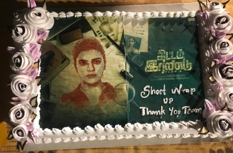 It’s a WRAP for #ThittamIrandu #PlanB it was a fantastic Journey thanks @aishu_dil and entire team. 