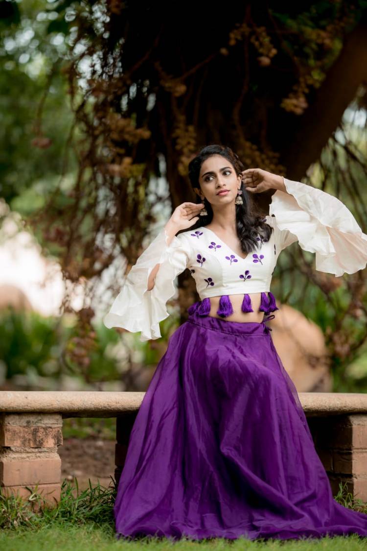 Sizzling Beauty #AbithaVenkat Stills  Best of Luck for C/o Kadhal success , She has Played a turning point role 