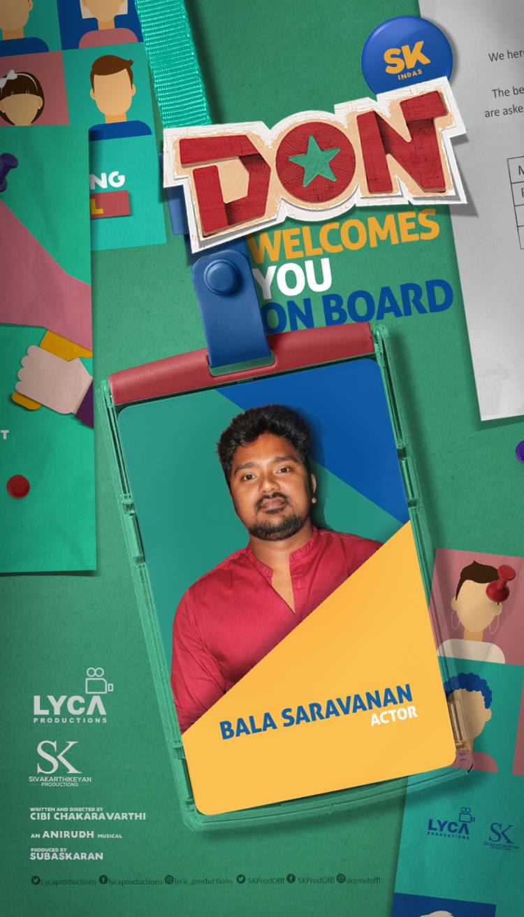 #Munishkanth, @Bala_actor & @kaaliactor are on-board for #DON.