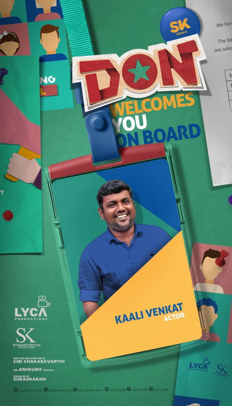 #Munishkanth, @Bala_actor & @kaaliactor are on-board for #DON.
