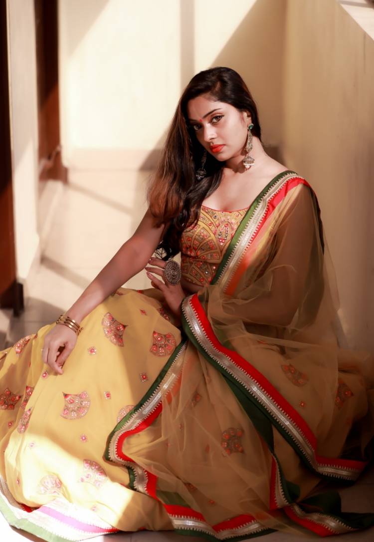 Actress Sunulakshmi latest Traditional photoshoot 