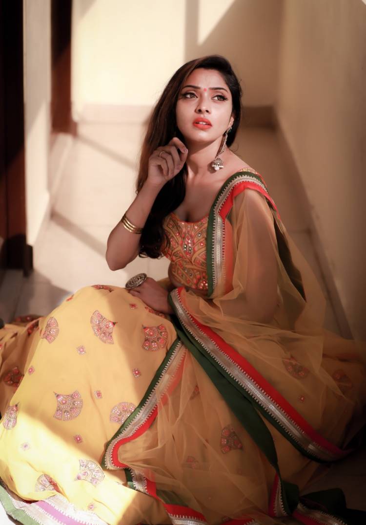 Actress Sunulakshmi latest Traditional photoshoot 