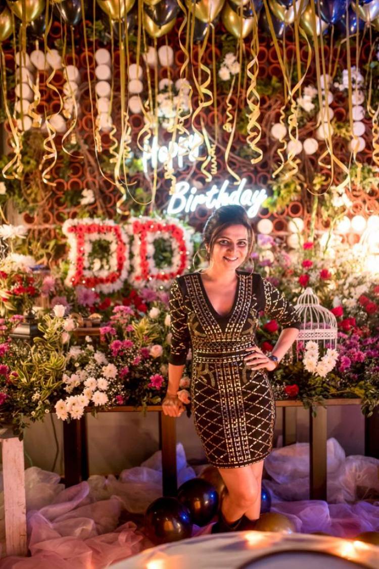 பிறந்த நாள் கொண்டாடும் நிகழ்ச்சி தொகுப்பாளினி  "Television queen"  திவ்யதர்ஷினியின் அடுத்த  பரிணாமம்!!!