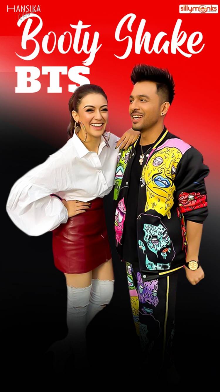 Here you go... This shoot was a super crazy one...Check out the video #BootyShake #BTS @ihansika 