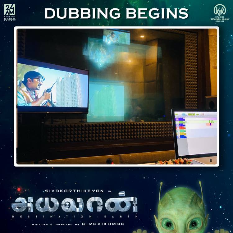 #Ayalaan dubbing begins with an auspicious Pooja