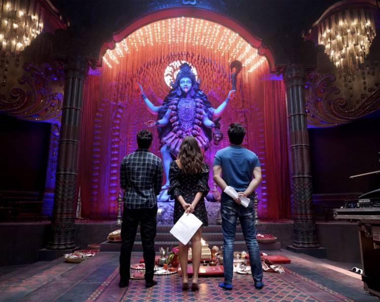 A sneak peek from the shooting spot of Brahmāstra