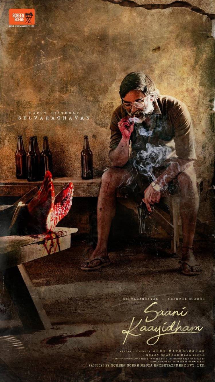 Saani happy bday to the genius @selvaraghavan wishes from the family of #SaaniKaayidham