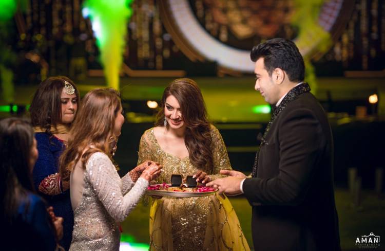 PFA images pertaining to "Actress Hansika Motwani's brother Engagement".