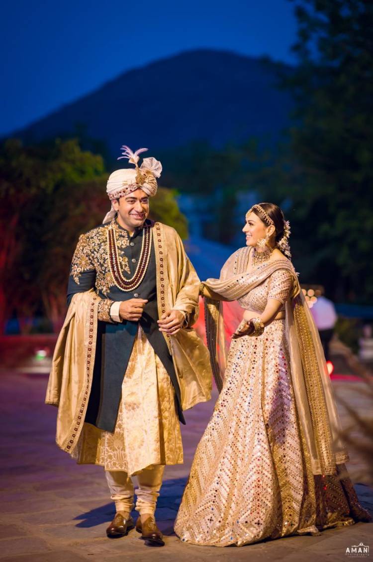 PFA images pertaining to "Actress Hansika Motwani's brother Engagement".