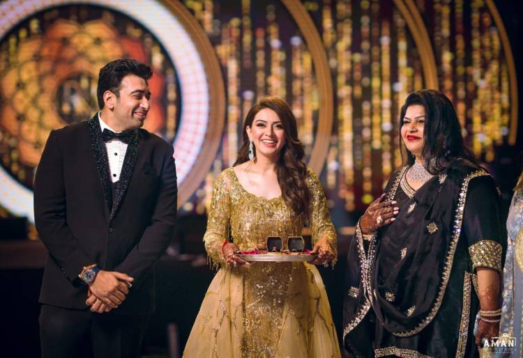 PFA images pertaining to "Actress Hansika Motwani's brother Engagement".