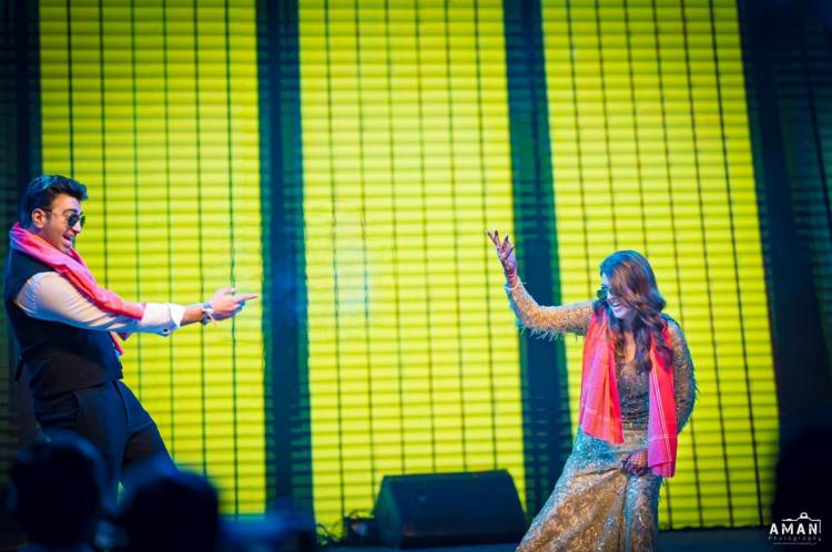 PFA images pertaining to "Actress Hansika Motwani's brother Engagement".