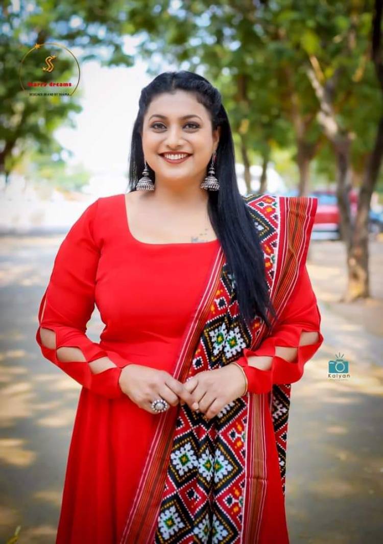 In Starry Dreams by Shama outfit for #Jabardasth Tonight