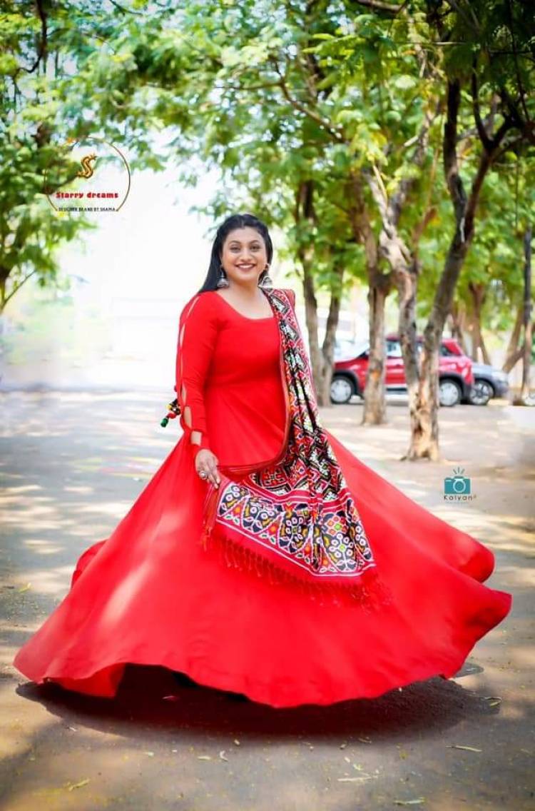 In Starry Dreams by Shama outfit for #Jabardasth Tonight